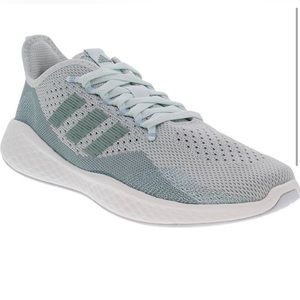 NEW IN BOX Adidas FluidFlow 2.0 Womens Running Shoes in "Magic Grey/Blue" NWT
